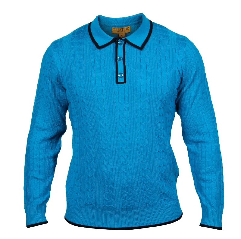 Special Discount Prestige polo Cable Sweater