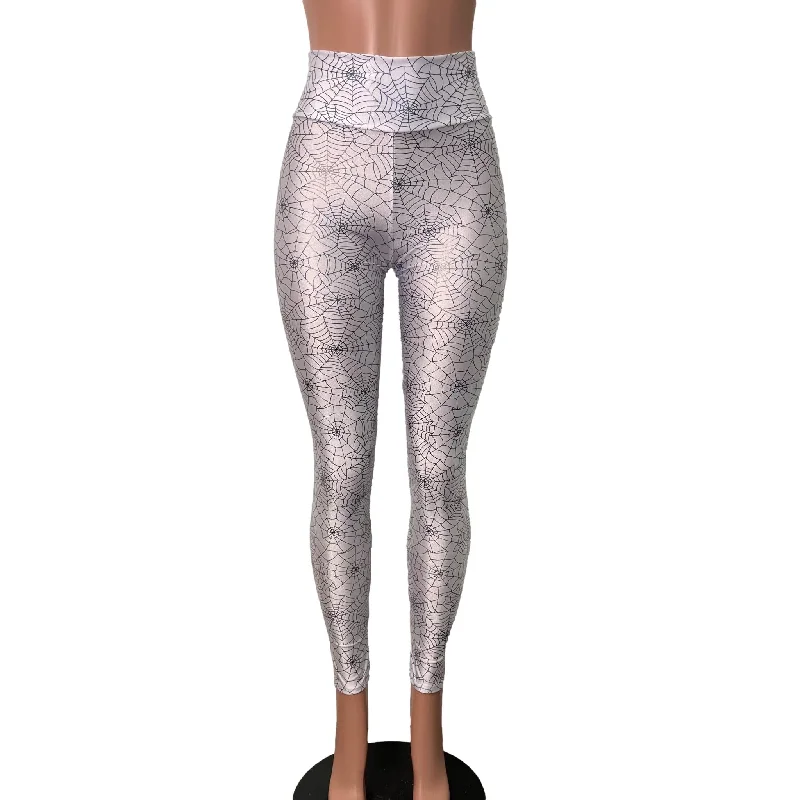 Super Deal Spider Web Leggings/Tights - Choose Your Rise