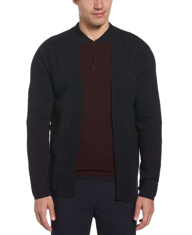 Crazy Deal Tech Knit Open Cardigan Sweater