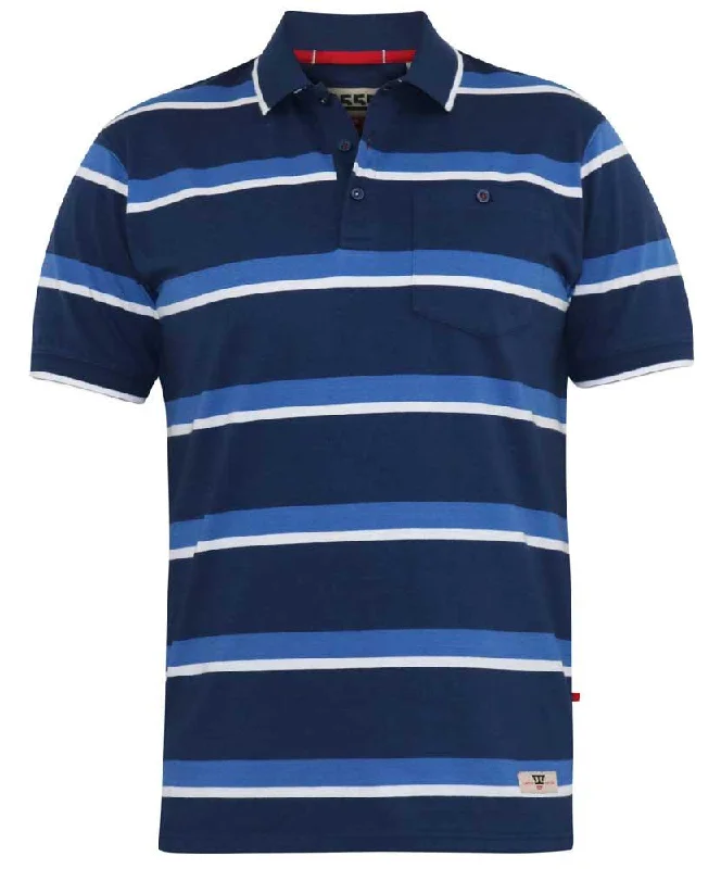 Weekend Deals That Sizzle D555 HOBSON Full Stripe Jersey Short Sleeve Polo Shirt for Men's (611501) in Navy, 3XL-6XL Weekend Deals That Sizzle D555 HOBSON Full Stripe Jersey Short Sleeve Polo Shirt for Men's (611501) in Navy, 3XL-6XL