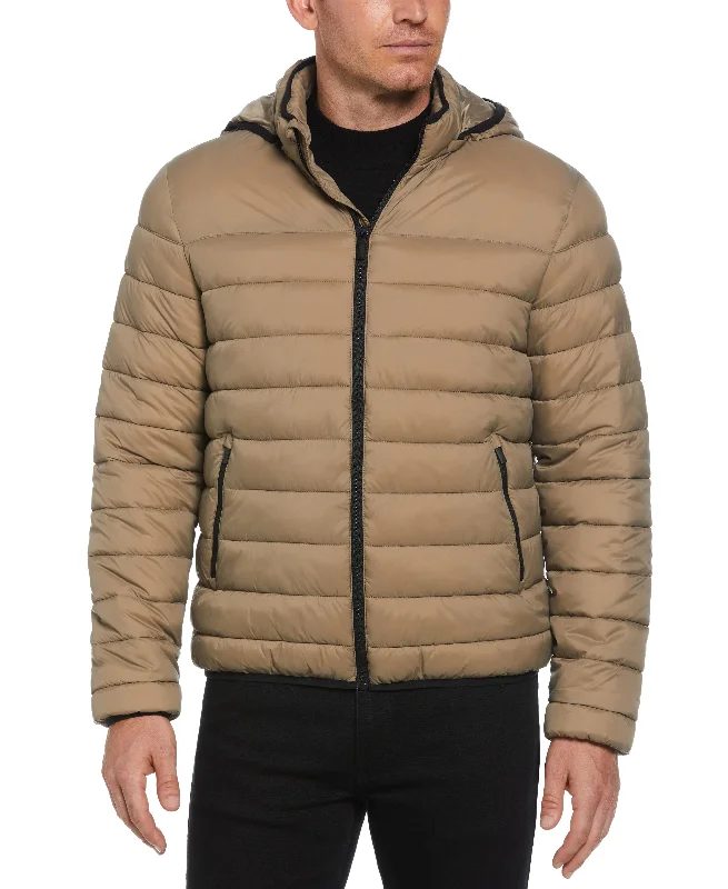 Discount Mania Lightweight Hooded Puffer Jacket