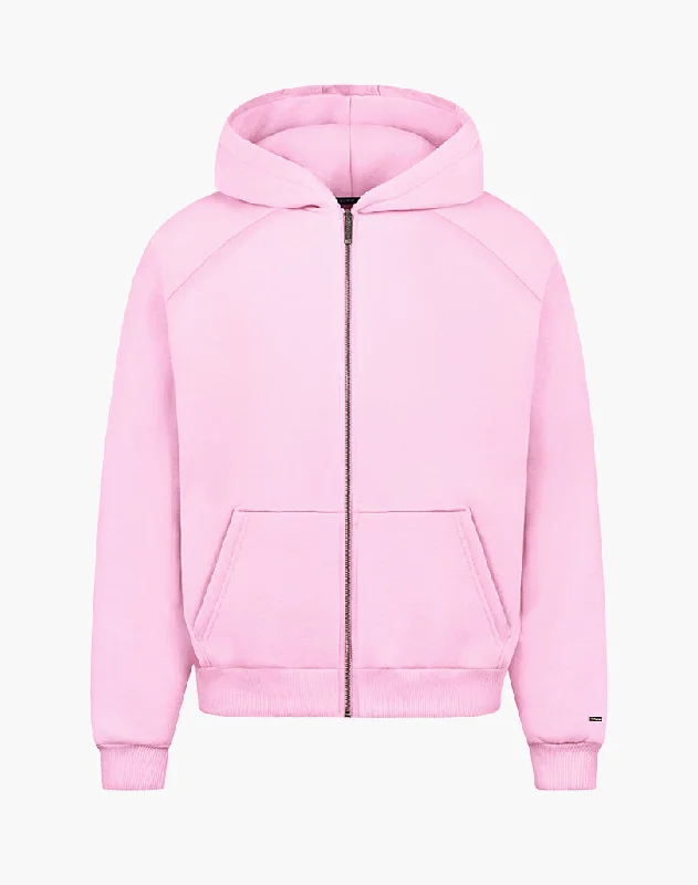 Limited Edition RAGLAN ZIP-HOODIE (PINK)