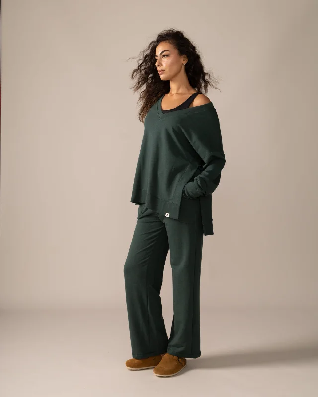 Limited Supply Hugg Me Pants - Dark Lagoon