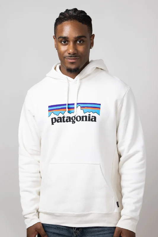 Special Discount Patagonia Men’s P-6 Logo Uprisal Hoodie in Birch White | 39622-BCW