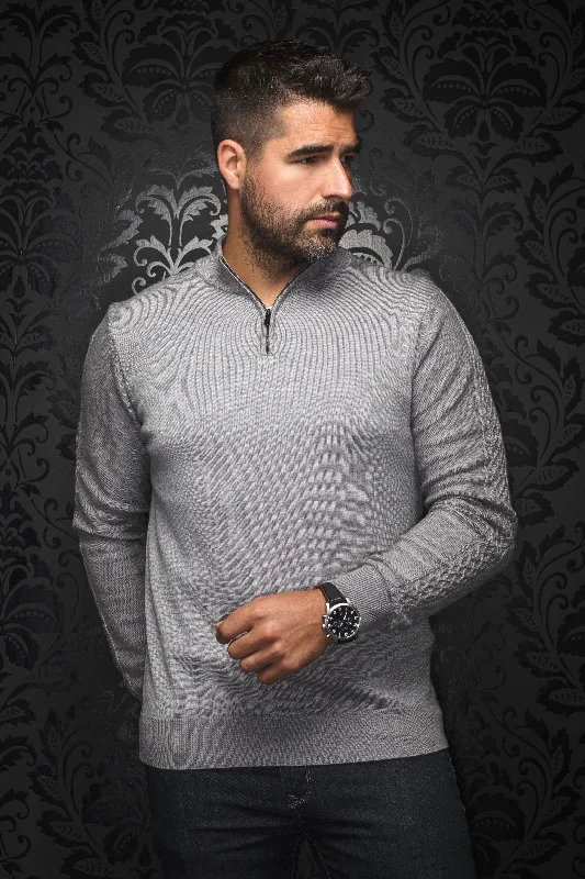 Great Bargains Au Noir® Sweaters | Mesta Med Grey