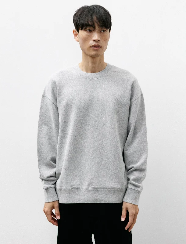 Price Drop Oversized Sweatshirt Light Grey Mélange