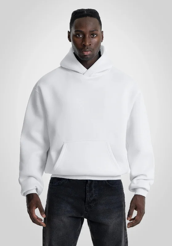 Weekend Deals That Dazzle Oversize Hoodie - White