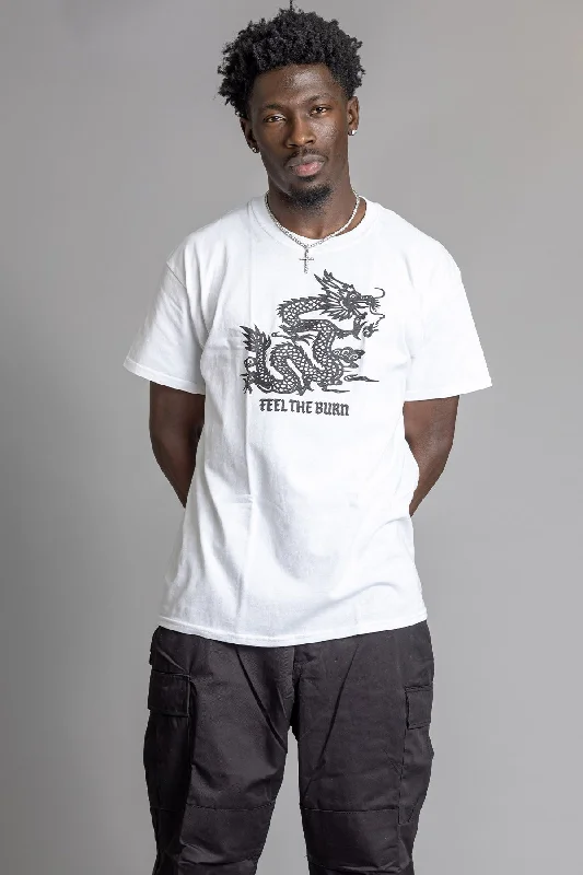 Major Savings 男式白色 N BLK FTB T 恤