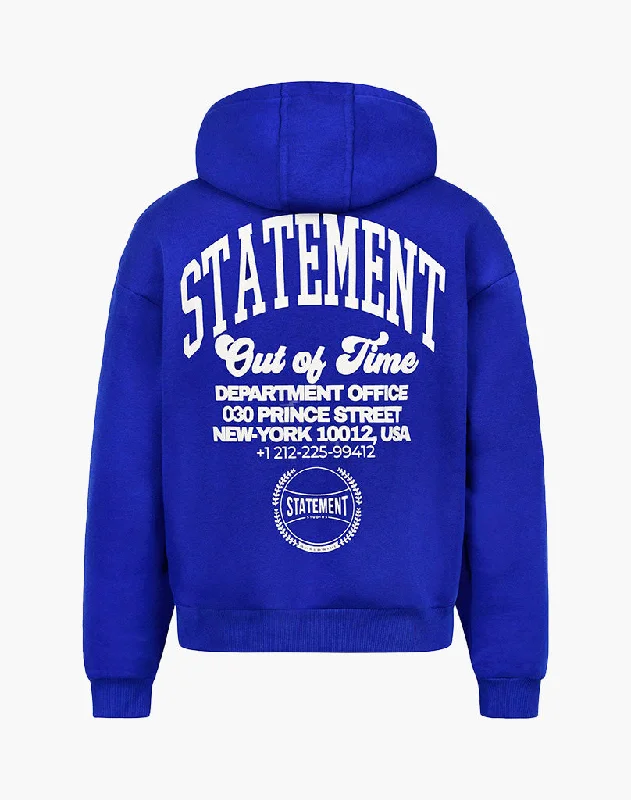 Special Discount DEPARTMENT ZIP-HOODIE (ROYAL BLUE)