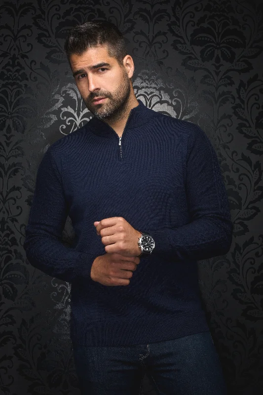 Limited Time Au Noir® Sweaters | Mesta Navy