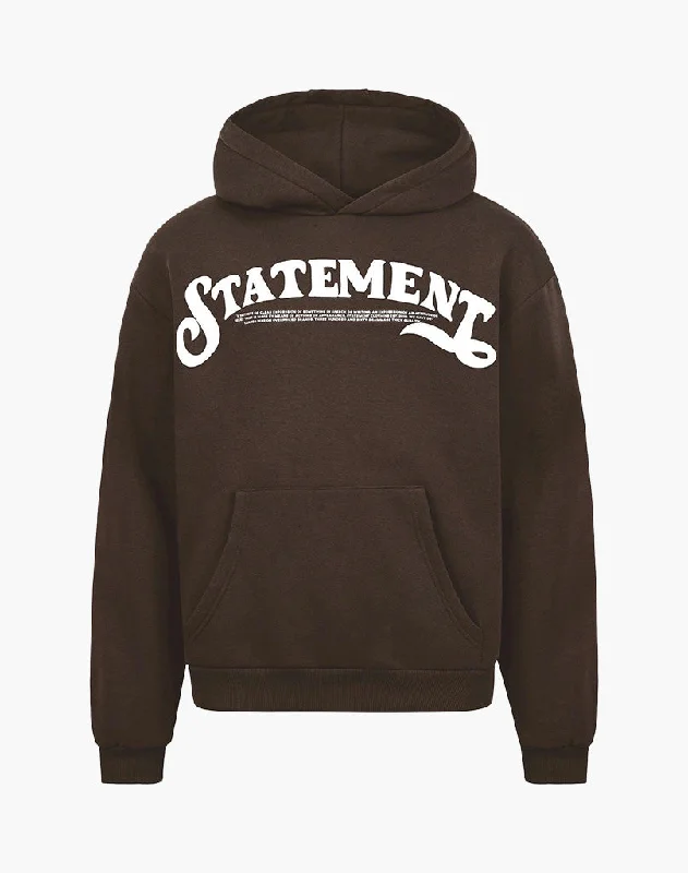 Extra Savings STATEMENT HOODIE (BROWN)