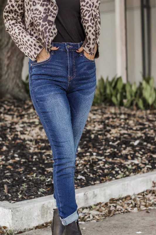 Your Weekend, Your Savings High Waisted Dark Wash Skinny