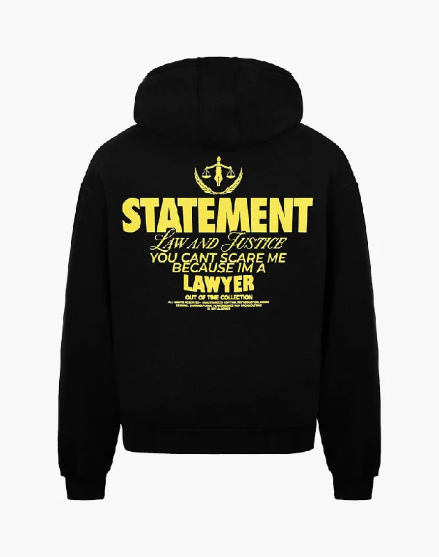Best Seller JUSTICE HOODIE (BLACK)