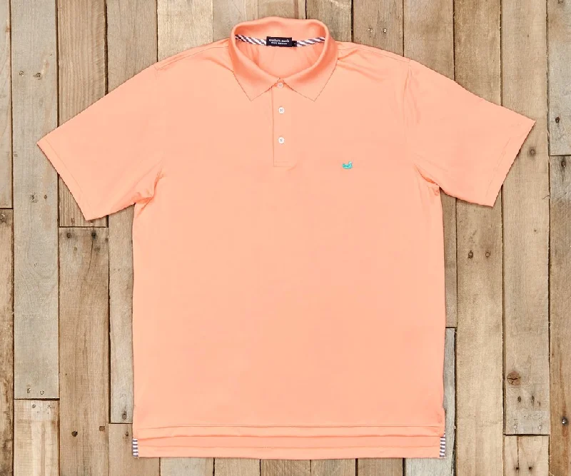 Reduced Price Bermuda Performance Polo Peach