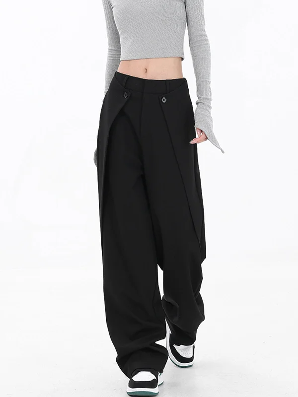 Weekend Savings Bonanza Solid Wide Graceful Leg Pants
