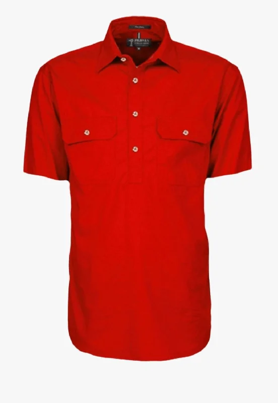 Final Markdown Pilbara Mens C/Front S/Sleeve Work Shirt RM200CFS
