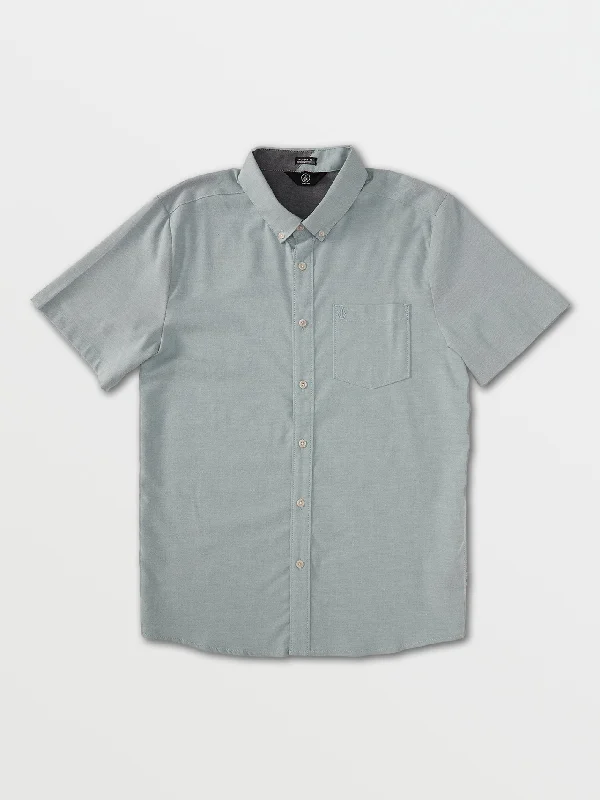 Epic Deals Everett Oxford Short Sleeve Shirt - Storm Blue