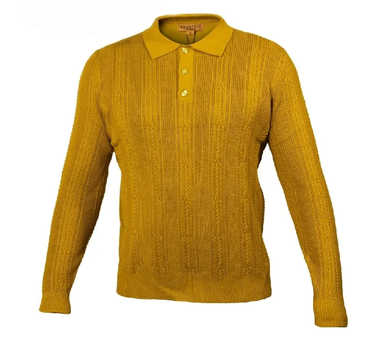Special Buy Prestige Cable Style PoloSweater