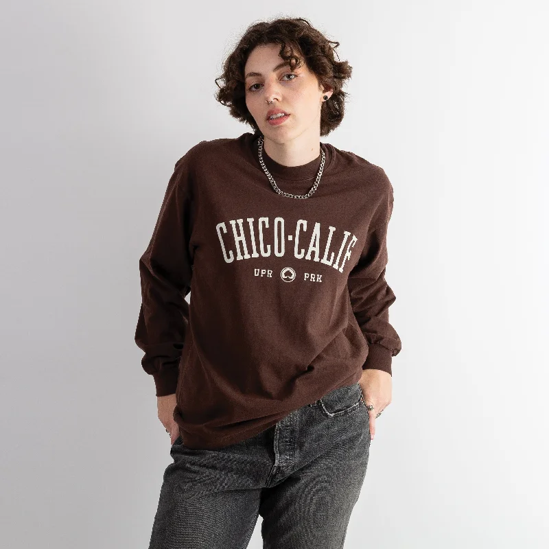 Price Blitz Chico Collegiate Garment Dyed Mock Neck Long Sleeve Shirt