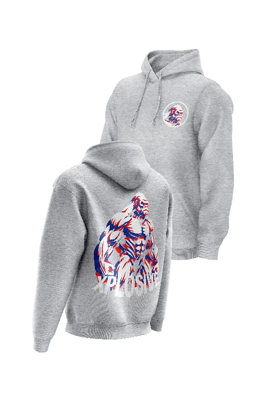 Online Only XAPE Colossus Hoodie - Grey