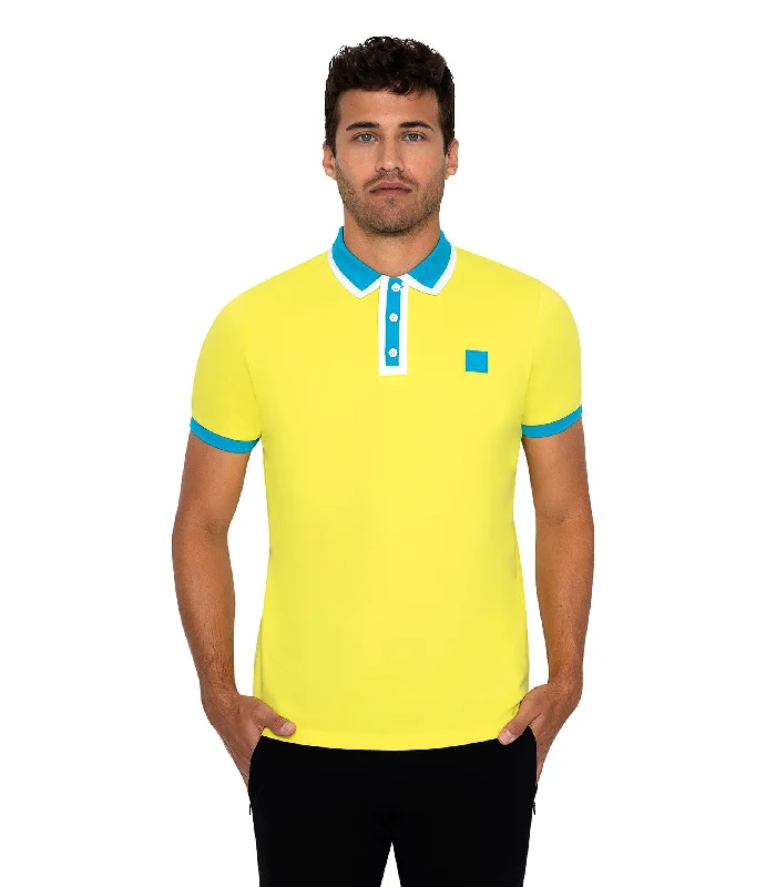 Can't Beat Bertigo Short-Sleeve Polos | DIJON YELLOW POLO