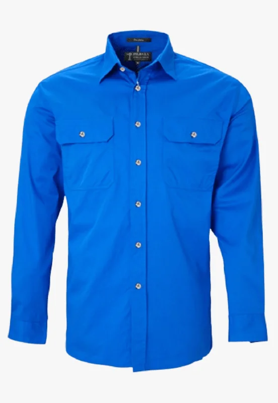 Limited Stock Pilbara Mens Open Front Shirt RM500BT