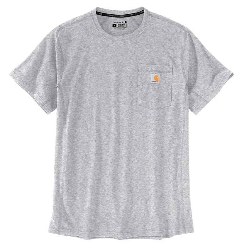 Season Finale Sale 104616 - Carhartt Men's Force Relaxed Fit Midweight Short-Sleeve Pocket T-Shirt