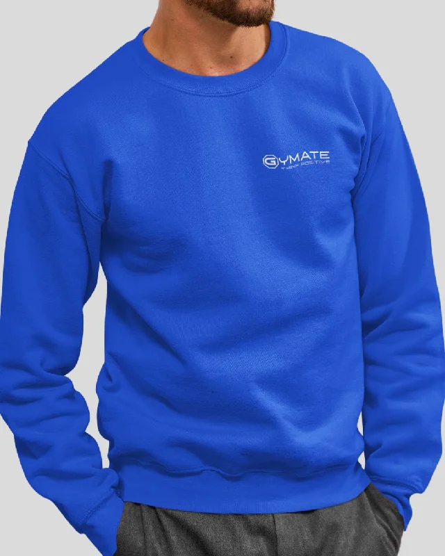 Stock Clearance Mens Sweatshirt Chest 'Think Positive' [colours]
