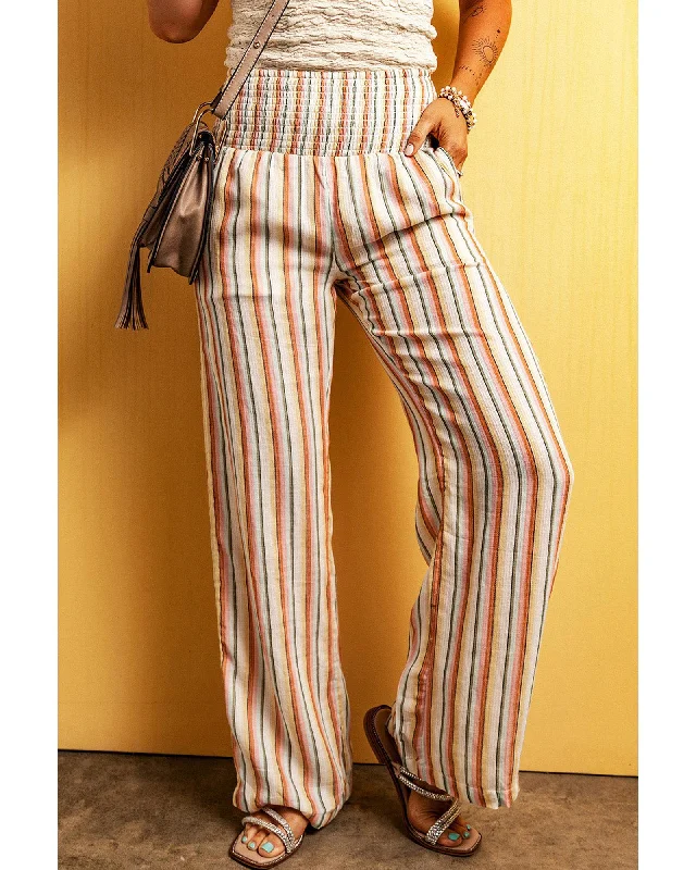 Exclusive Weekend Offers Inside Azura Exchange High Waist Straight Leg Pants - S