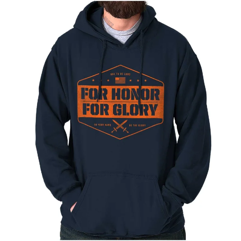 Final Clearance For Honor and Glory Hoodie