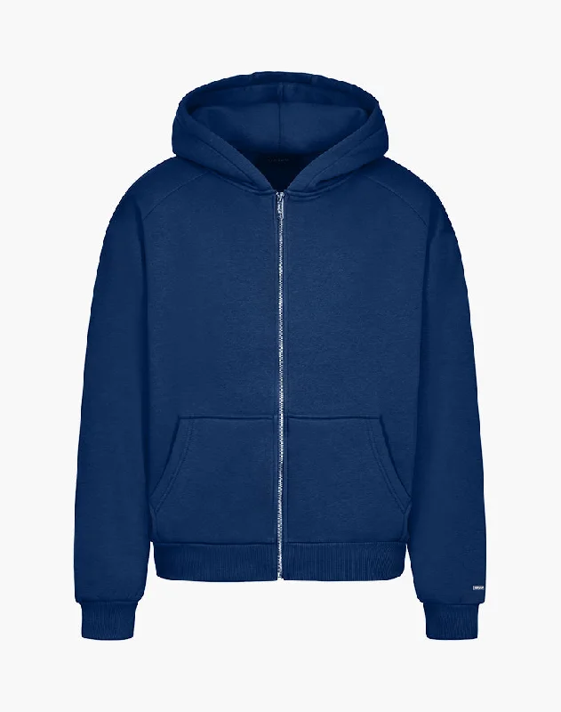 Special Promotion RAGLAN ZIP-HOODIE (DARK BLUE)