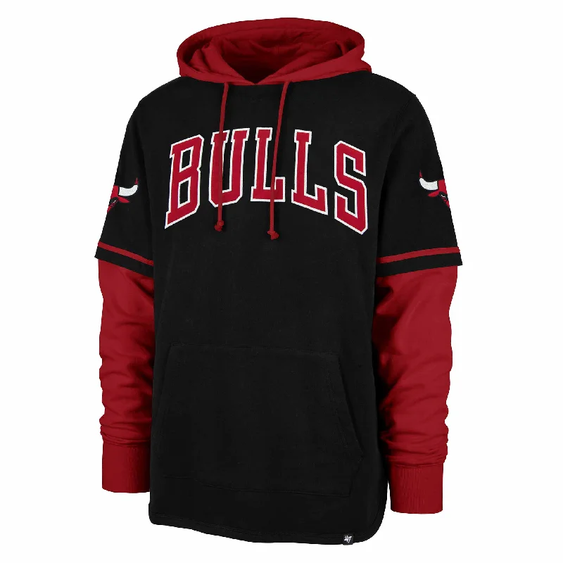 Savings Galore Chicago Bulls 47 Brand Black Trifecta Shortstop Pullover Sweatshirt Savings Galore Chicago Bulls 47 Brand Black Trifecta Shortstop Pullover Sweatshirt
