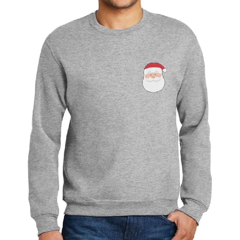 Special Price ULTRABASIC - Men's Printed Graphic Little Santa Cool Christmas Sweatshirt Gift Tee Special Price ULTRABASIC - Men's Printed Graphic Little Santa Cool Christmas Sweatshirt Gift Tee
