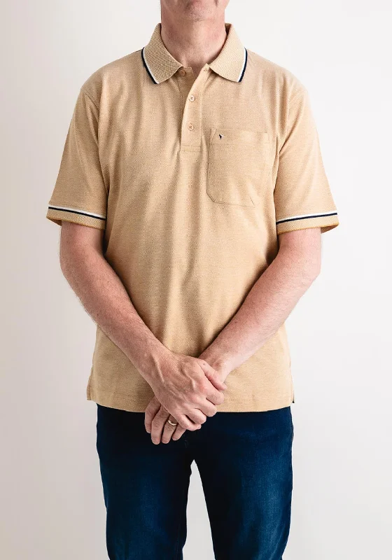 Weekend Special Daniel Grahame Short Sleeve Polo Shirt, Yellow