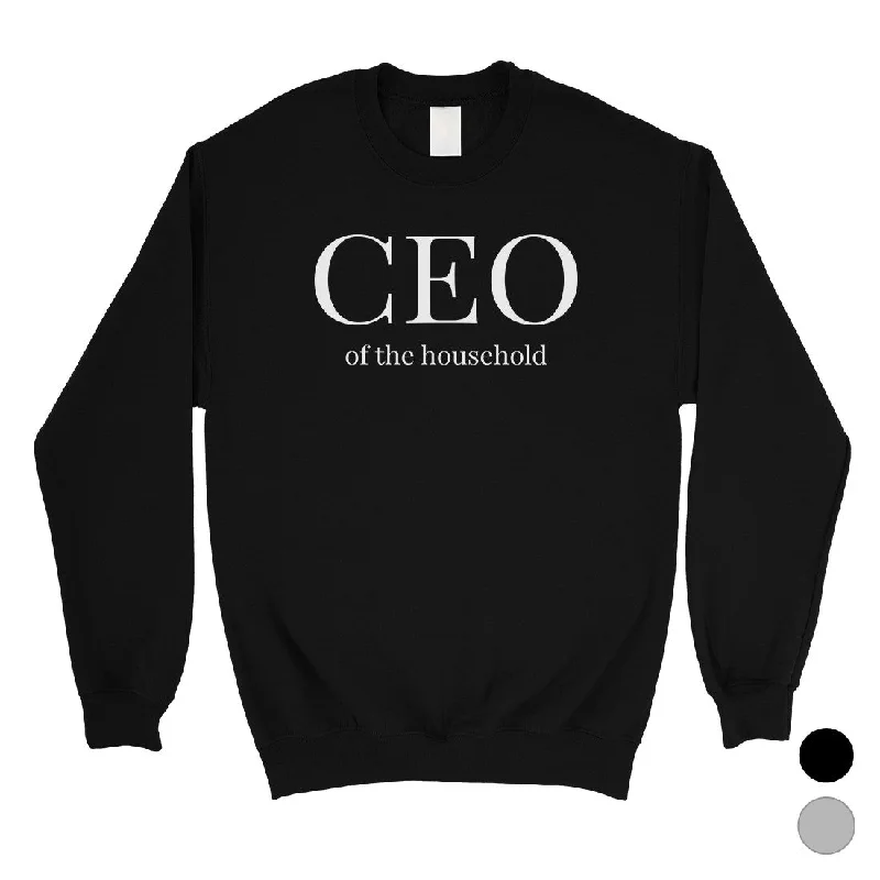 Instant Deal CEO Of The Household Unisex Crewneck Sweatshirt Mother's Day Gift
