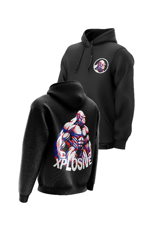 New Deals XAPE Colossus Hoodie - Black