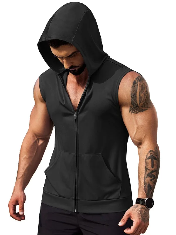 Weekend Specials to Indulge In Hooded Workout Tank Top (US Only)