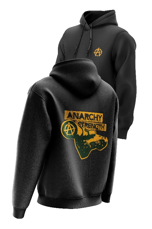Limited Quantity AS 'TANK BLAST' HOODIE - BLACK