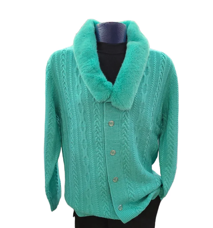 Shop the Weekend Away Prestige Wool Blend Cardigan Sweater
