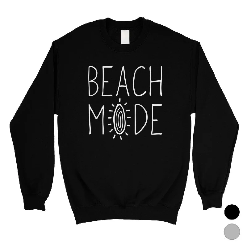 Savings Bonanza 365 Printing Beach Mode Unisex Crewneck Sweatshirt Pullover Cute Summer Gift Savings Bonanza 365 Printing Beach Mode Unisex Crewneck Sweatshirt Pullover Cute Summer Gift