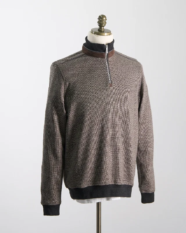Deal of the Week Smart Casual Easy Care Quarter Zip Sweater