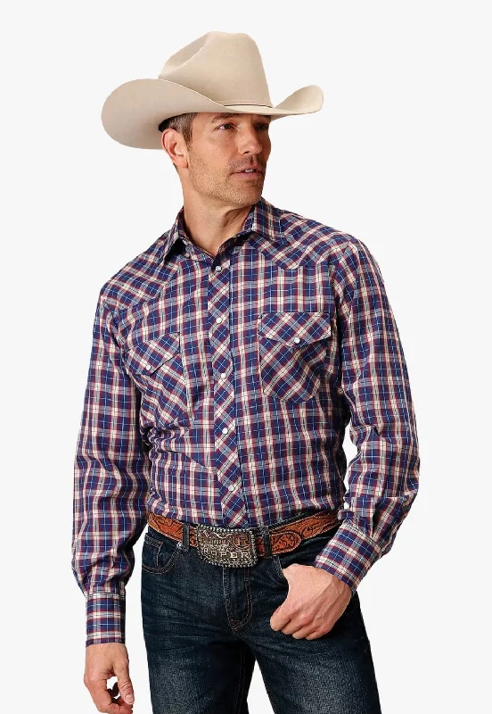 Super Bargain Roper Mens Karman Classic Collection Long Sleeve Shirt