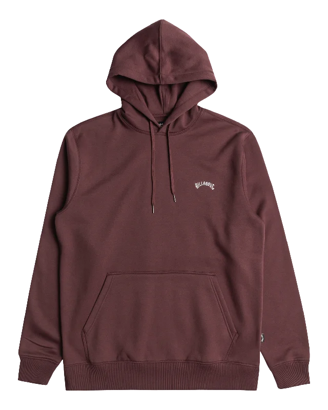 While Supplies Last Arch Hoodie in Port