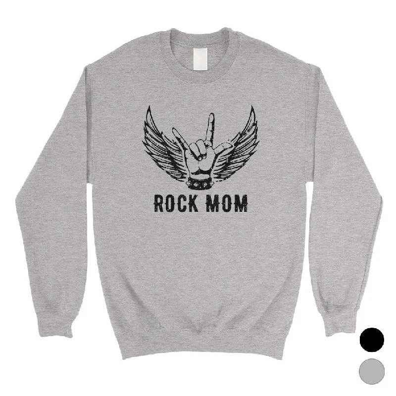 Midnight Madness Rock Mom Unisex Pullover Sweatshirt Funny Saying Mother's Day Gift