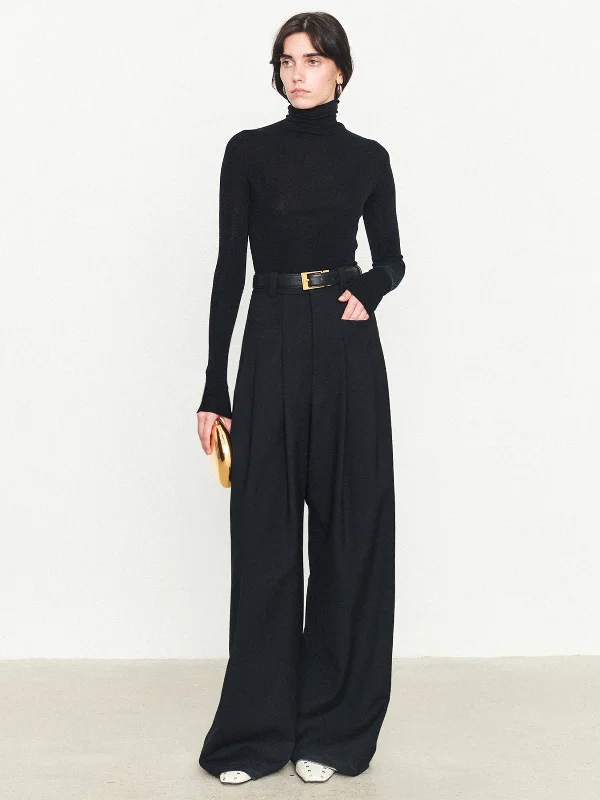 Weekend Bargains to Snag Pleated Wide Leg Trendy Oversized Dress Pants