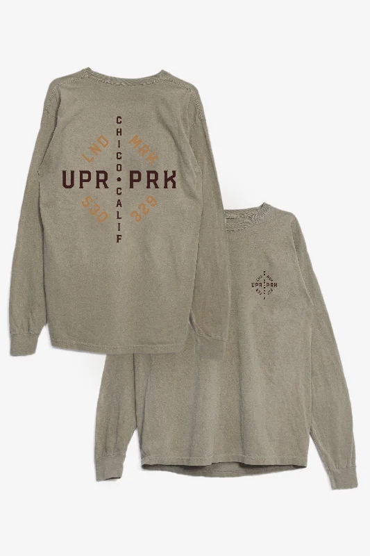 Steals and Deals Navigator Graphic Washed Long Sleeve Shirt