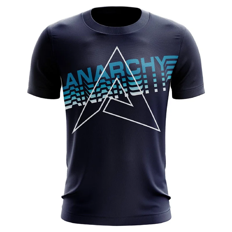 Low Prices Anarchy Bat Company Short Sleeve Shirt - (Navy/New Logo Fade)
