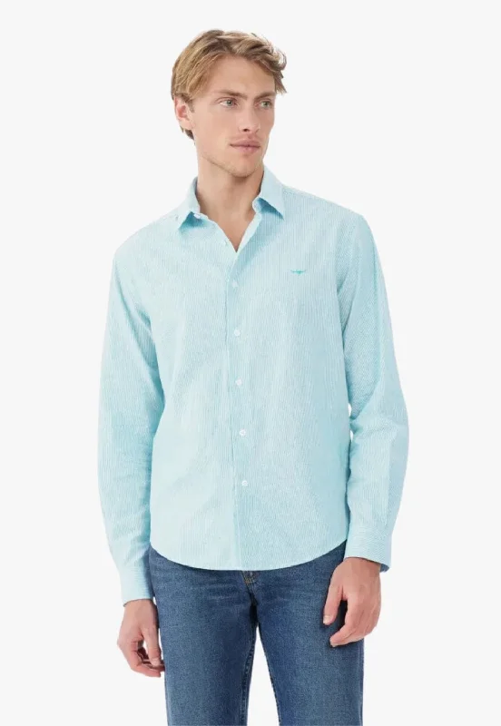 Markdown Madness R.M. Williams Mens Coalcliff Long Sleeve Shirt