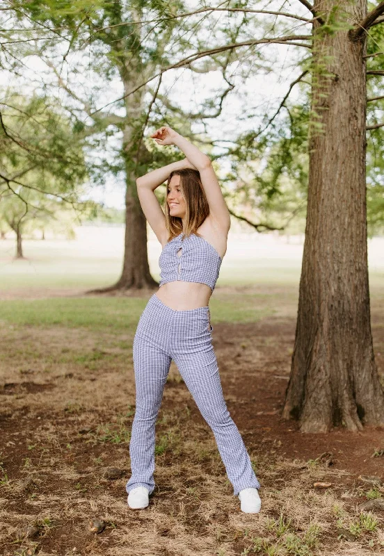 Year-End Deals Grape Set High Waisted Pants