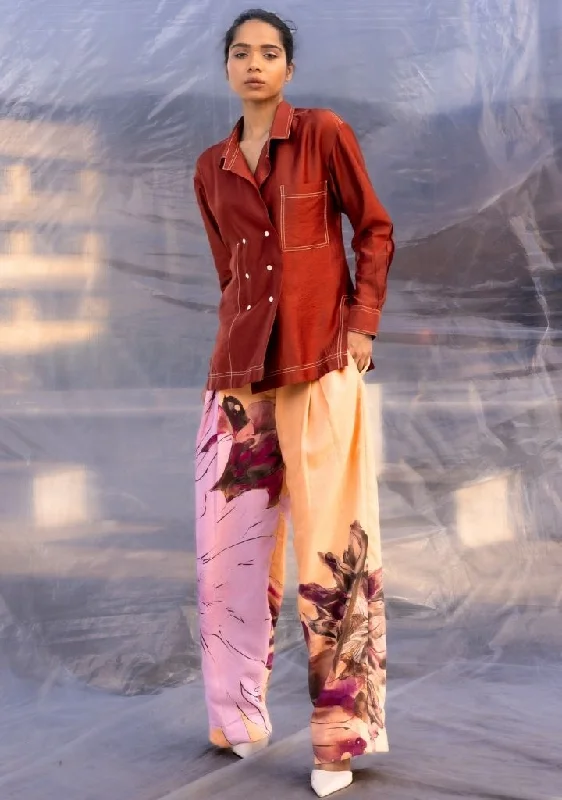 Now or Never Dahlia Peach Pants